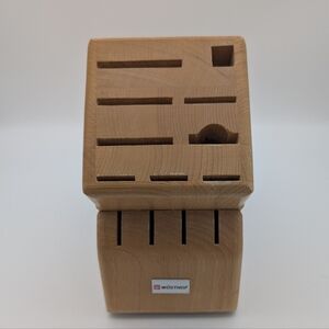 Wusthof Natural Wood 13 Slot Knife Block